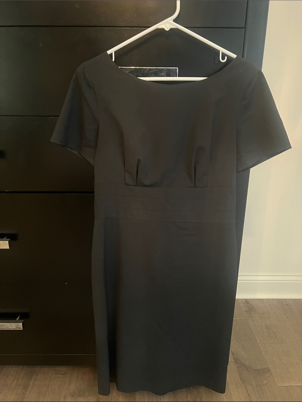 United Colors Of Benetton Black Midi Sheath Dress